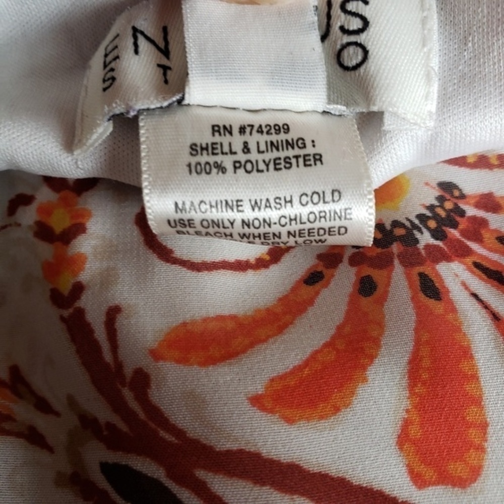 Enfocus Studio Sleeveless Vibrant Print Dress 6 - Picture 5 of 5